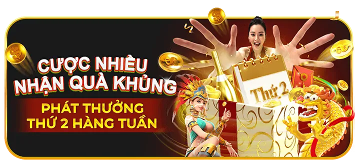Banner khuyến mãi Nổ Hũ độc quyền tại okking Casino