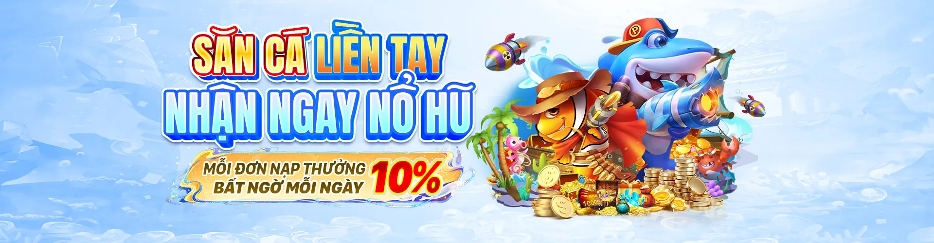 Hình ảnh đại dương rực rỡ với game bắn cá okking Casino